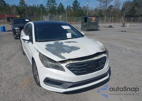 2015 Hyundai Sonata Sport 2.0T из США, поврежденный, VIN 5NPE34AB7FH049972